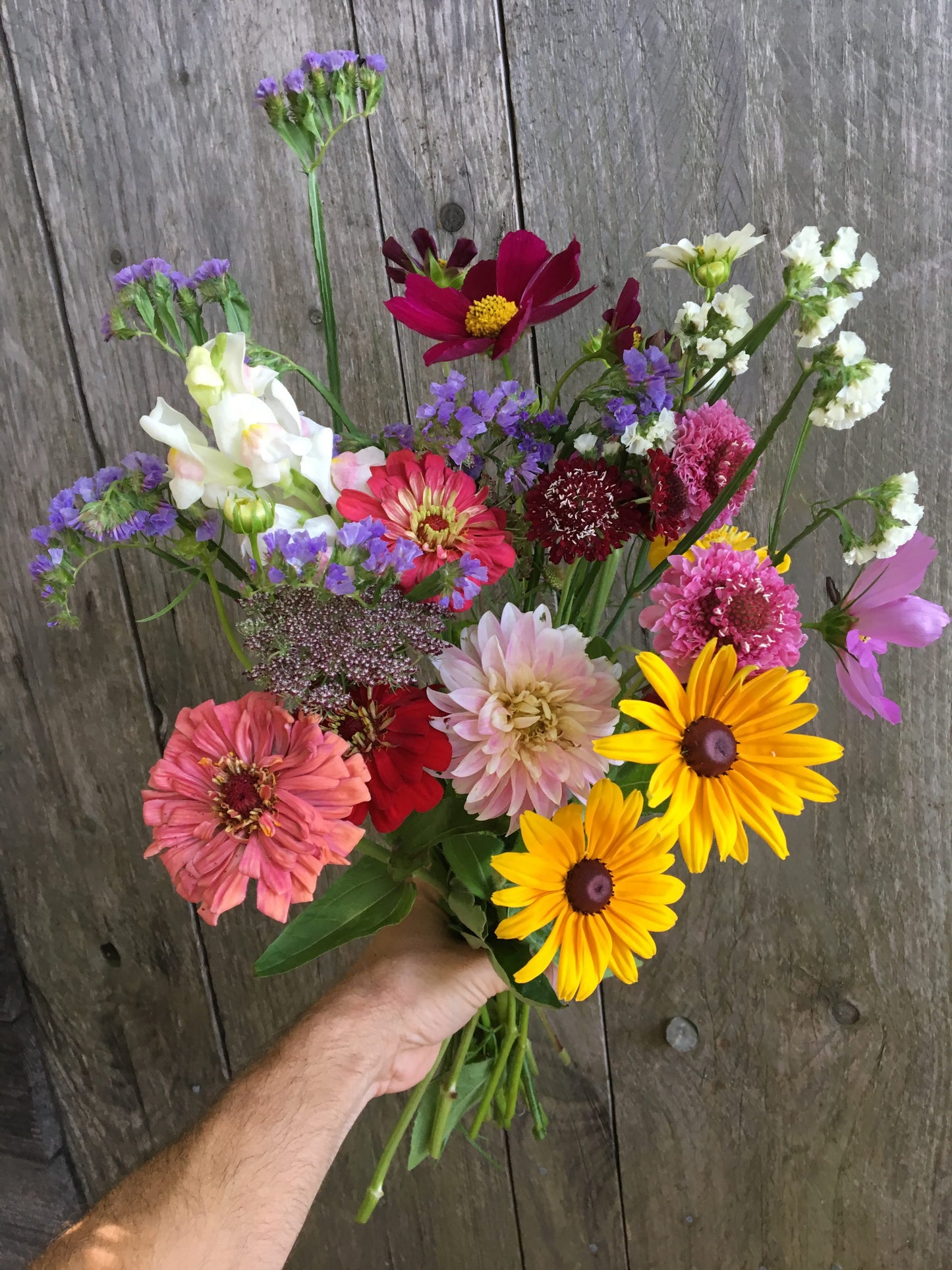 farm fresh market style mixed bouquet